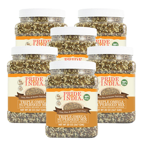 Triple Omega Superseed Mix - Chia Flax & Sesame Superfood Jar