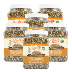 Triple Omega Superseed Mix - Chia Flax & Sesame Superfood Jar