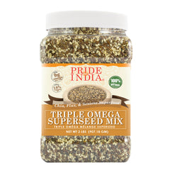 Triple Omega Superseed Mix - Chia Flax & Sesame Superfood Jar