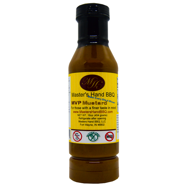 MVP Mustard Sauce Jar 16oz