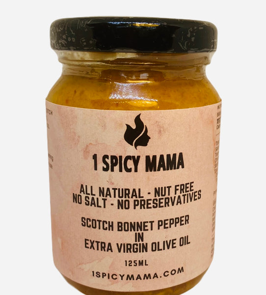 SCOTCH BONNET IN  OLIVE OIL