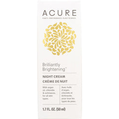 ACURE: Brilliantly Brightening Night Cream, 1.7 fl oz